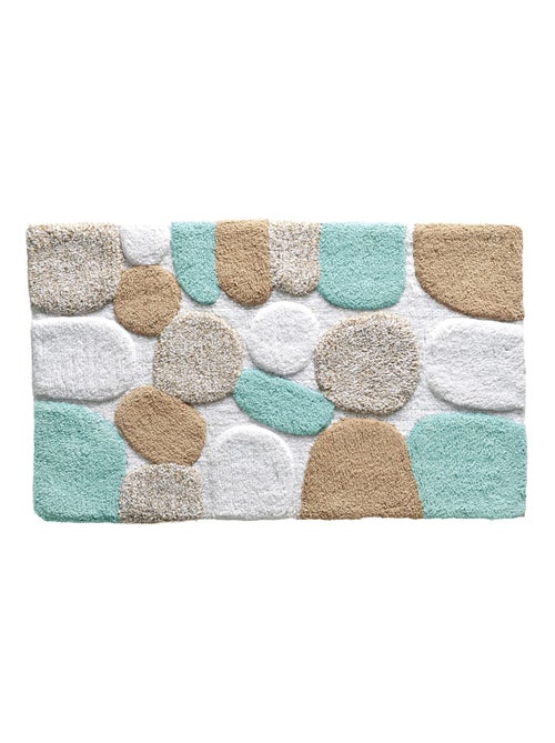 Becquet - Tapis de bain CAILLOUX en coton - Kiabi