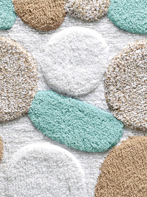 Becquet - Tapis de bain CAILLOUX en coton - Kiabi