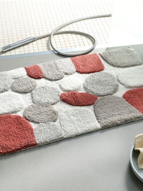Becquet - Tapis de bain CAILLOUX en coton - Kiabi