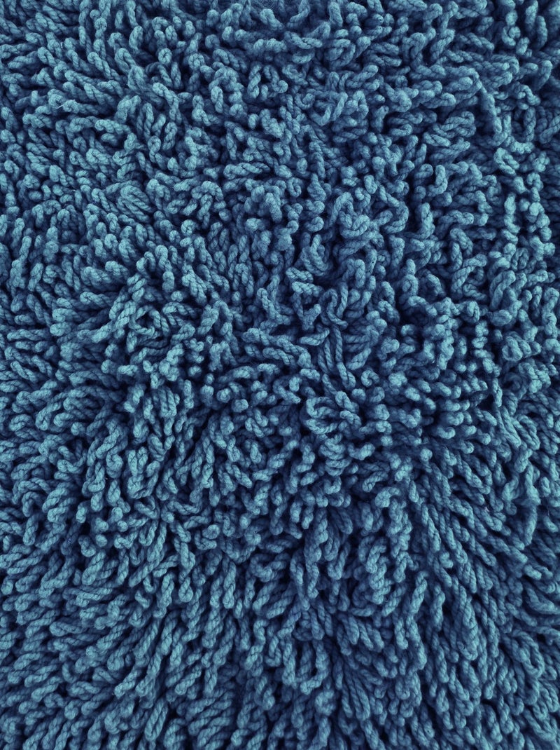 Becquet - Tapis de bain COTON CONFORT en coton Bleu outremer - Kiabi
