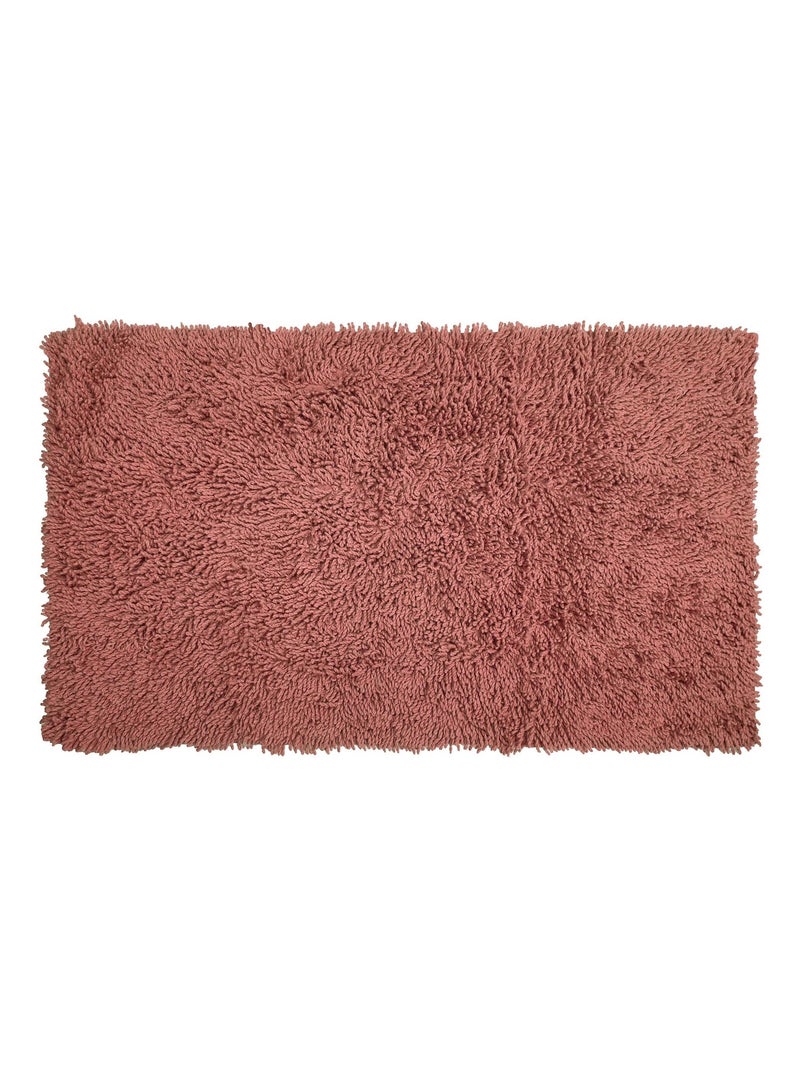Becquet - Tapis de bain COTON CONFORT en coton Terracotta - Kiabi