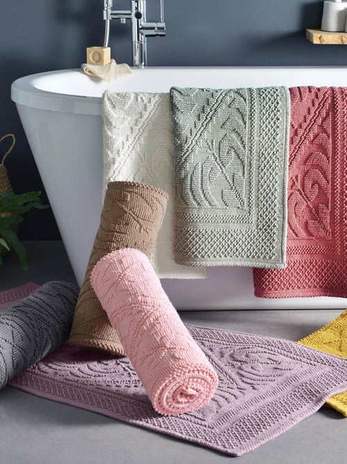 Becquet - Tapis de bain HELIOS en coton - Kiabi