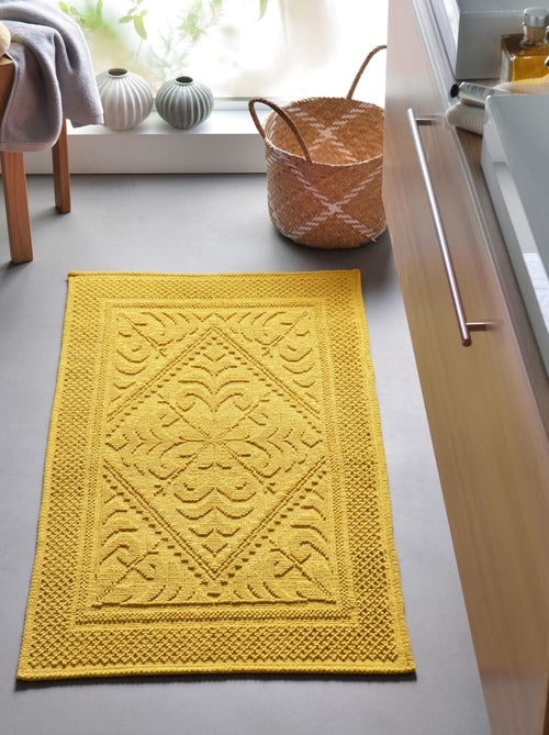 Becquet - Tapis de bain HELIOS en coton - Kiabi
