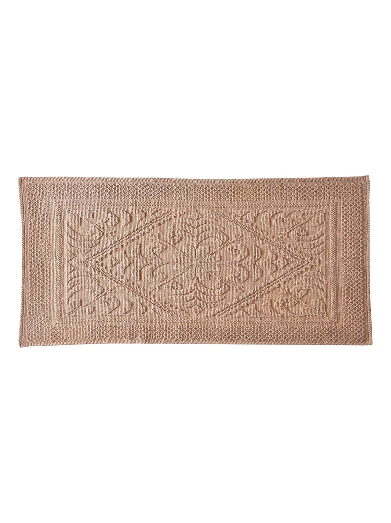 Becquet - Tapis de bain HELIOS en coton Taupe - Kiabi