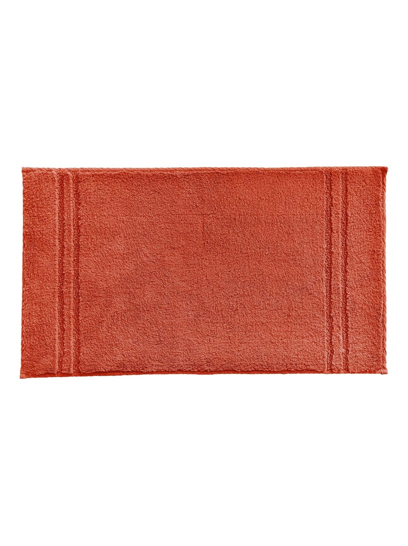 Becquet - Tapis de bain LIGNUS en coton Terracotta - Kiabi
