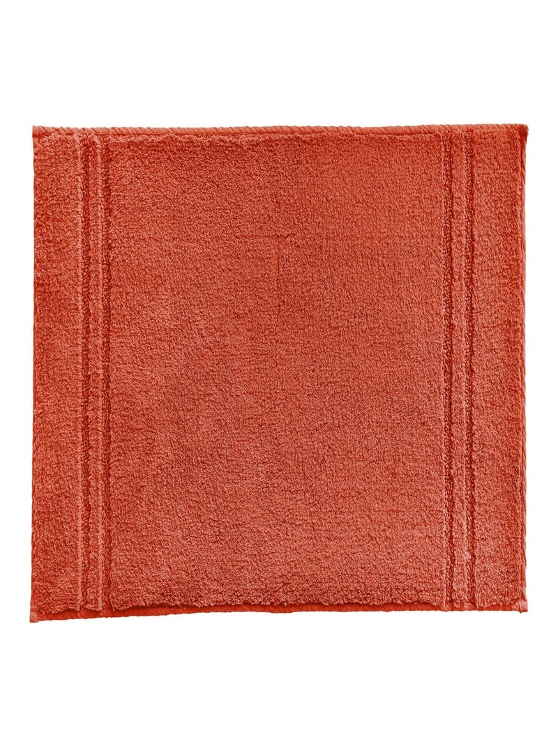 Becquet - Tapis de bain LIGNUS en coton Terracotta - Kiabi