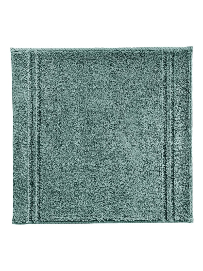 Becquet - Tapis de bain LIGNUS en coton Vert d'eau - Kiabi