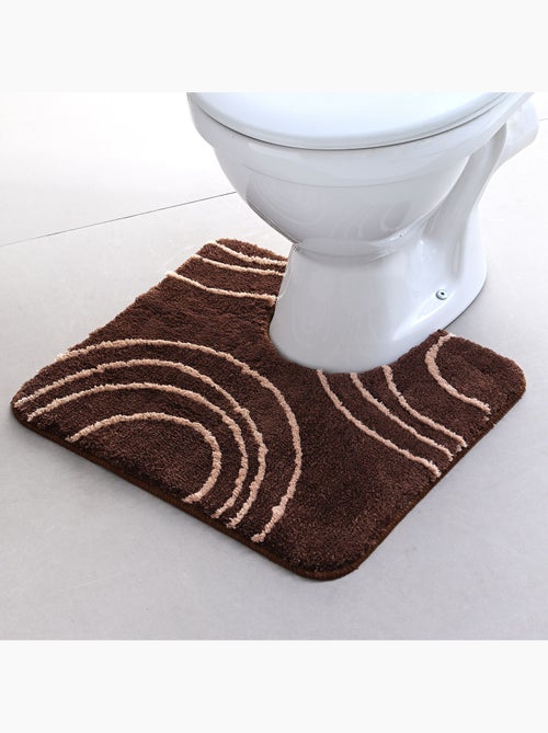 Becquet - tapis de bain spirale en polyester - Kiabi