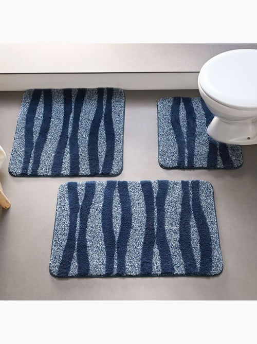 Becquet - Tapis de bain VAGUE en polyester - Kiabi