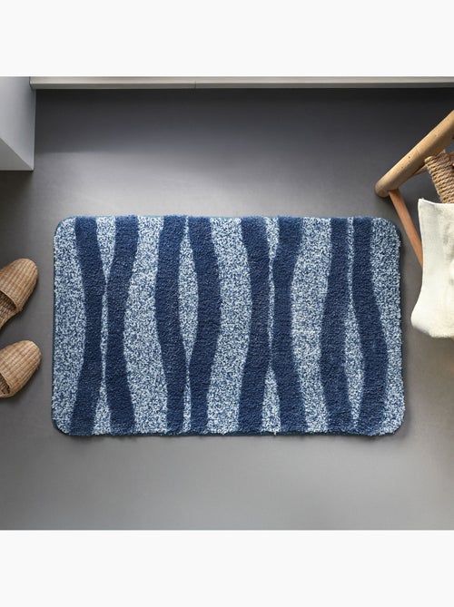 Becquet - Tapis de bain VAGUE en polyester - Kiabi