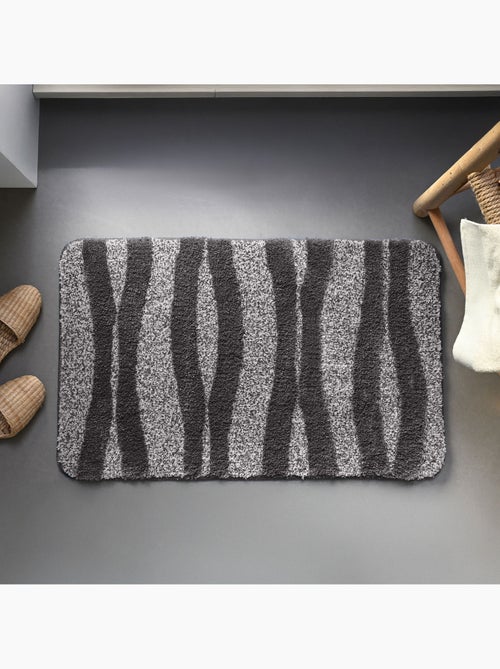 Becquet - Tapis de bain VAGUE en polyester - Kiabi