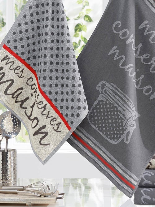 Becquet - Torchons CONSERVE MAISON en coton - Kiabi