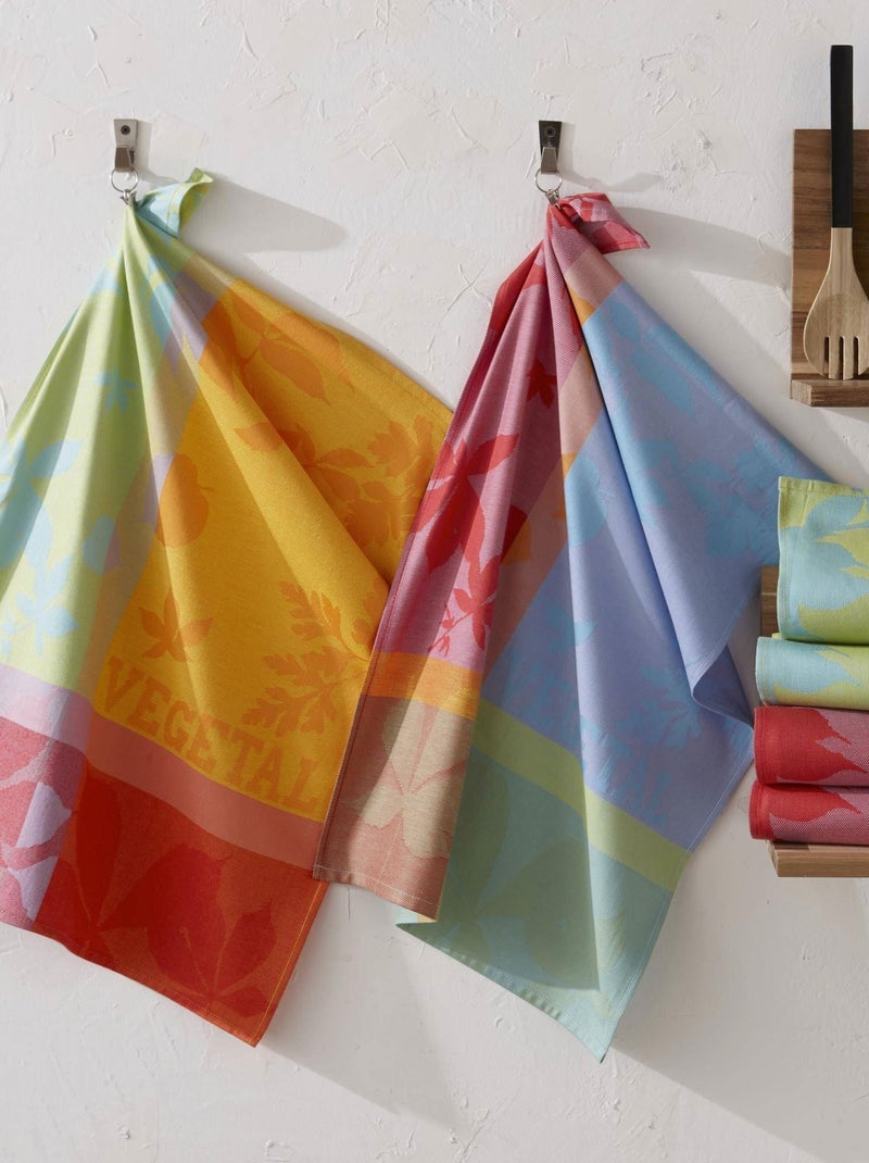 Becquet - Torchons ELDORADO en coton Multicolore - Kiabi