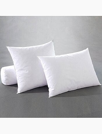 Becquet - Traversin ferme 10% DUVET CANARD GREENFIRST en coton