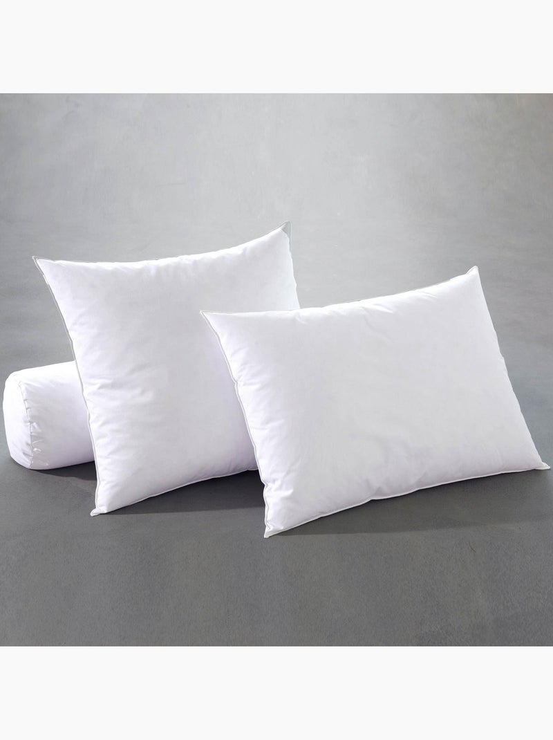 Becquet - Traversin ferme 10% DUVET CANARD GREENFIRST en coton Blanc - Kiabi