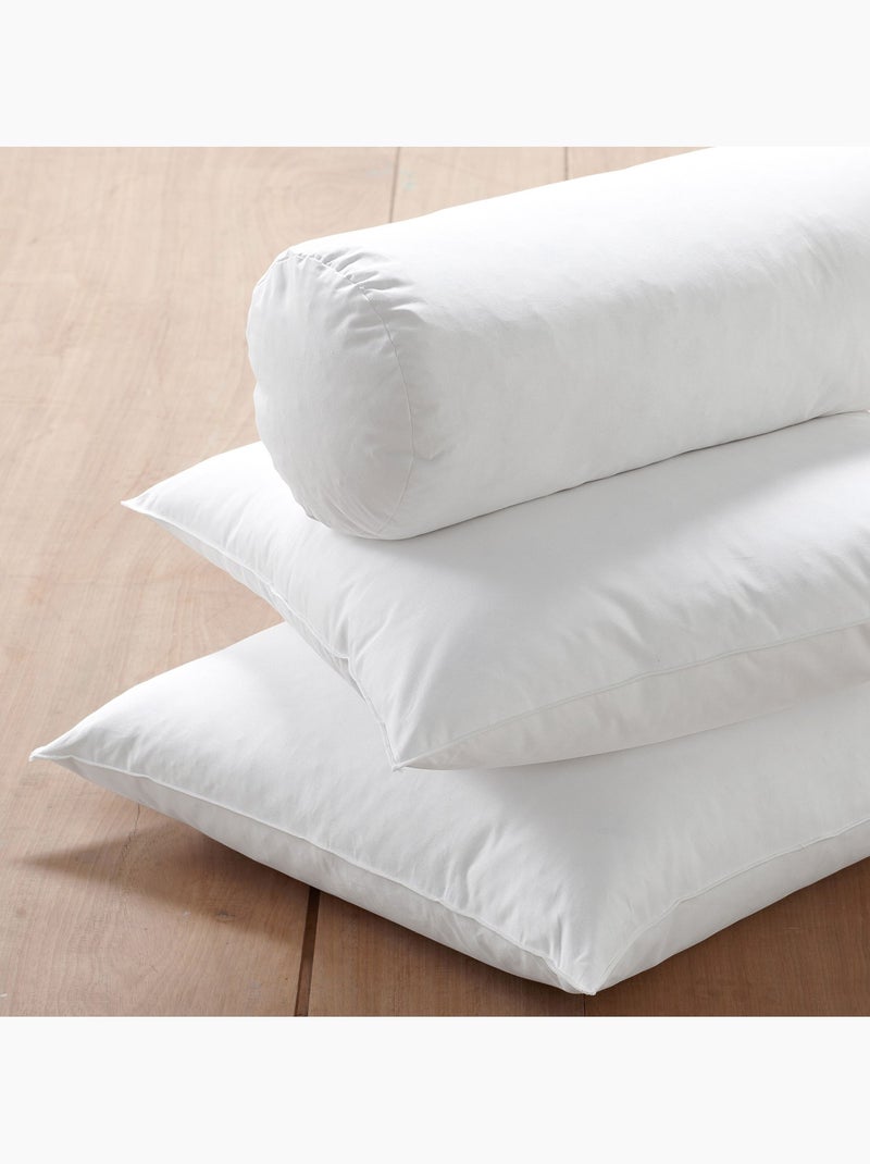 Becquet - Traversin ferme 10% DUVET CANARD GREENFIRST en coton Blanc - Kiabi
