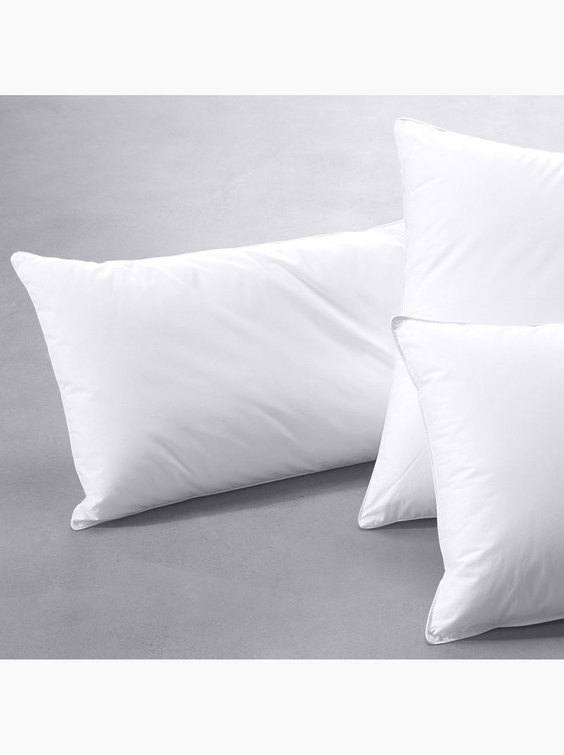 Becquet - Traversin ferme HOLLOFLEX MICROGEL en coton Blanc - Kiabi