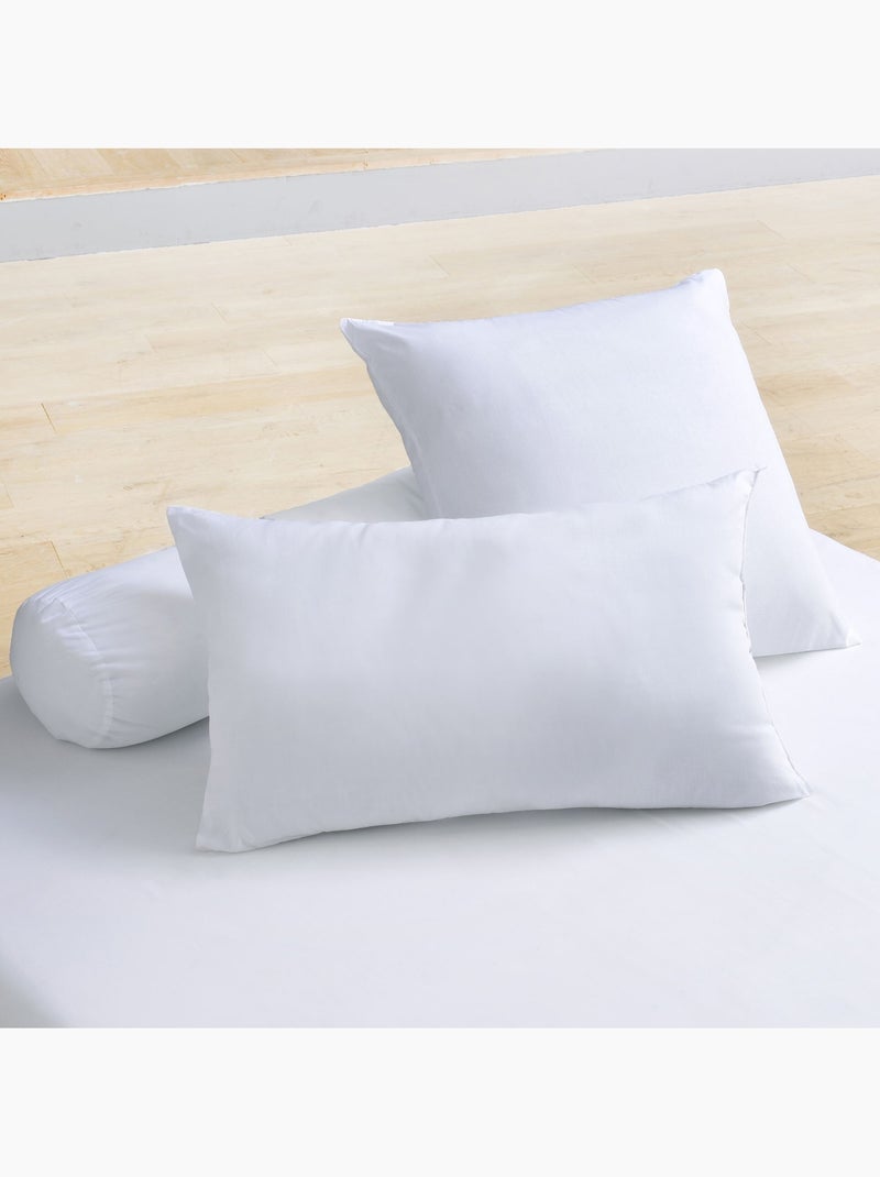 Becquet - Traversin moelleux HYGIAFILL 95° en coton Blanc - Kiabi