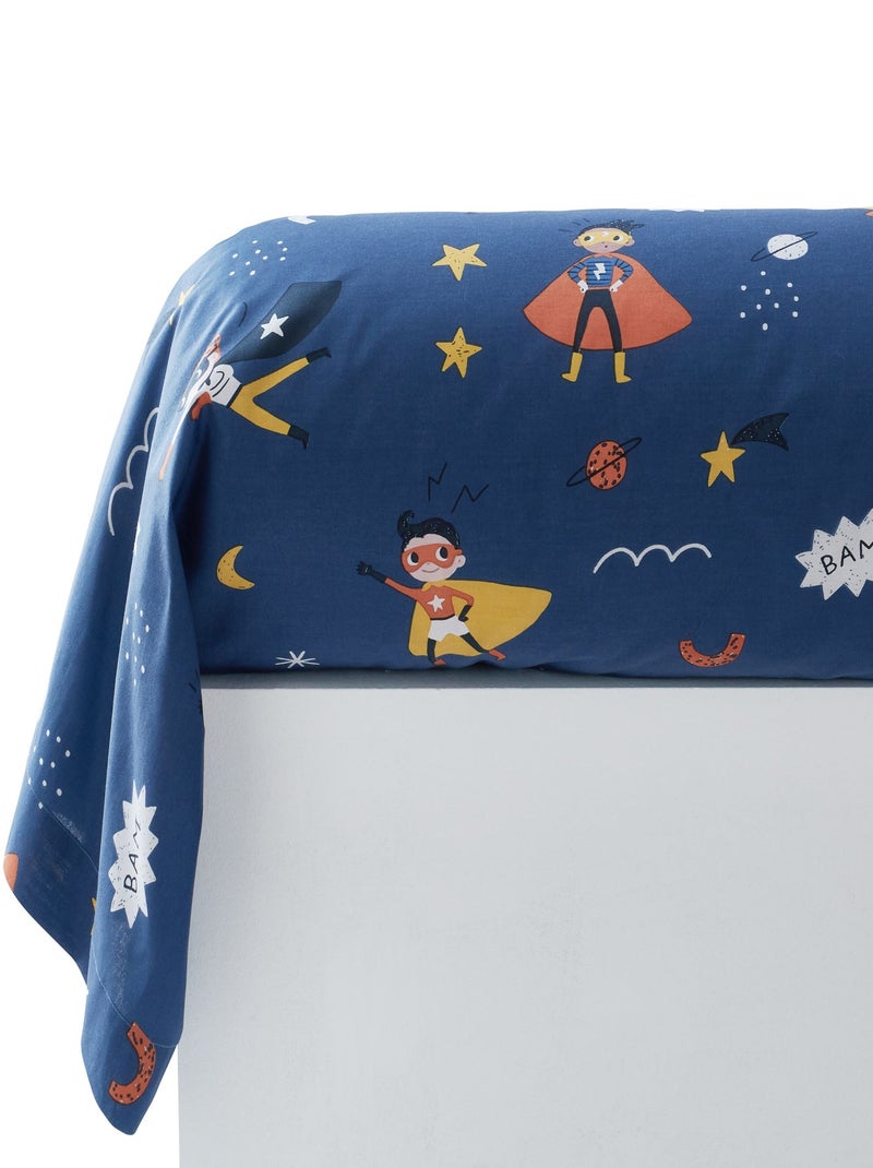 Becquet - Traversin moelleux SUPER HEROS en coton Multicolore - Kiabi