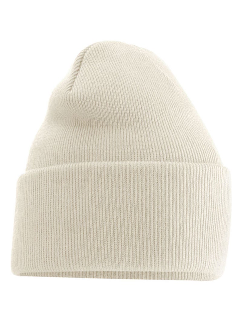 Beechfield - Bonnet à revers ORIGINAL Beige - Kiabi