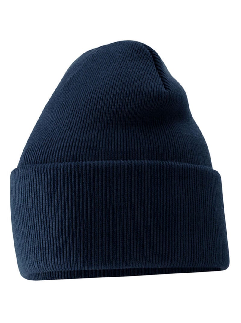 Beechfield - Bonnet à revers ORIGINAL Bleu marine - Kiabi