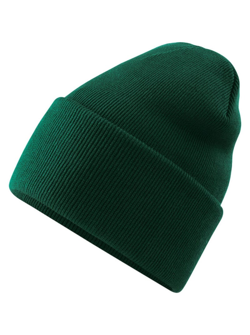 Beechfield - Bonnet à revers ORIGINAL Vert bouteille - Kiabi