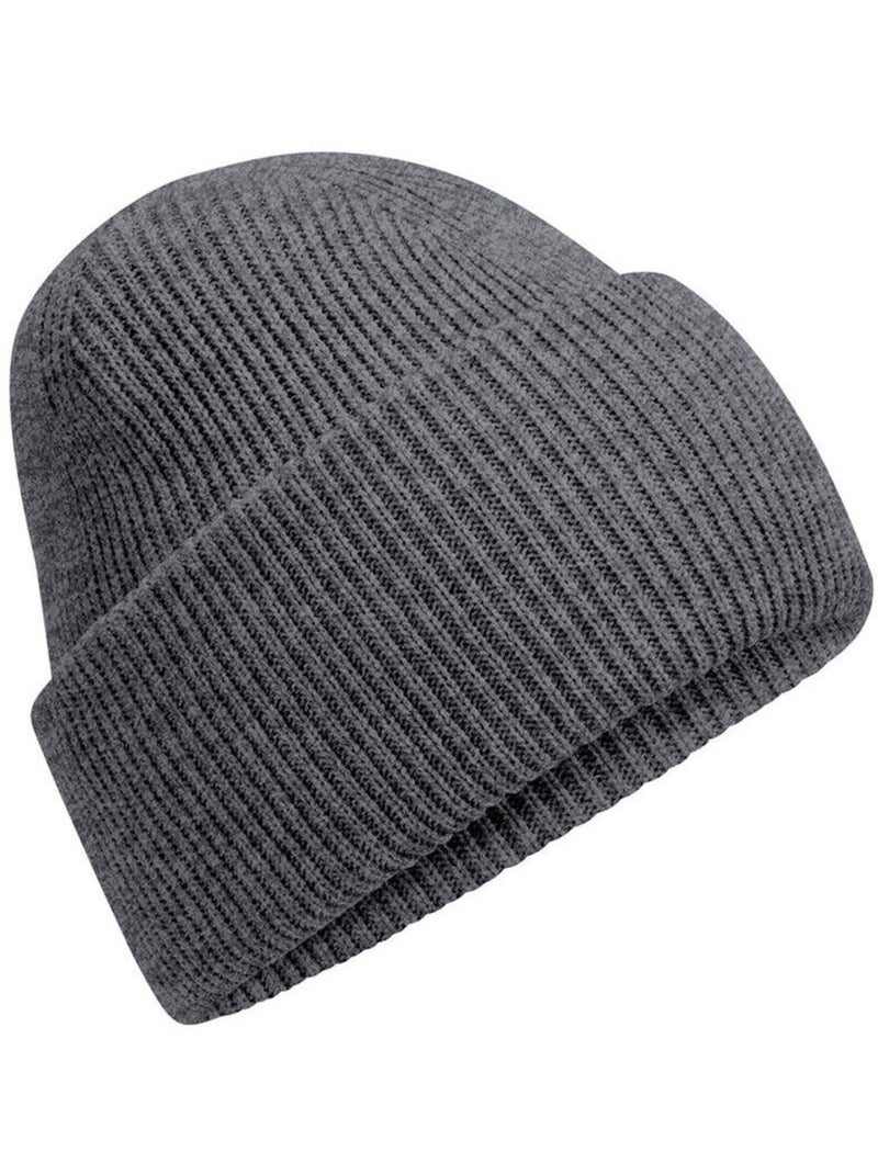 Beechfield - Bonnet CLASSIC ENGINEERED Gris Noir - Kiabi