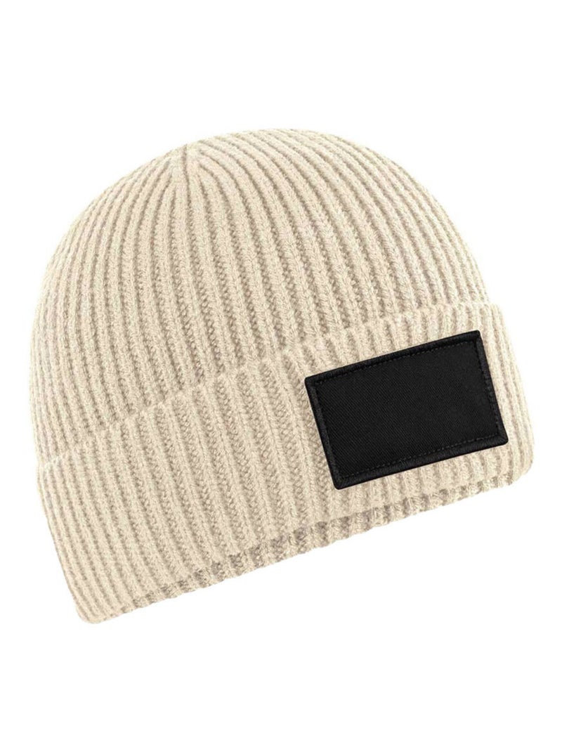 Beechfield - Bonnet FASHION Blanc cassé - Kiabi