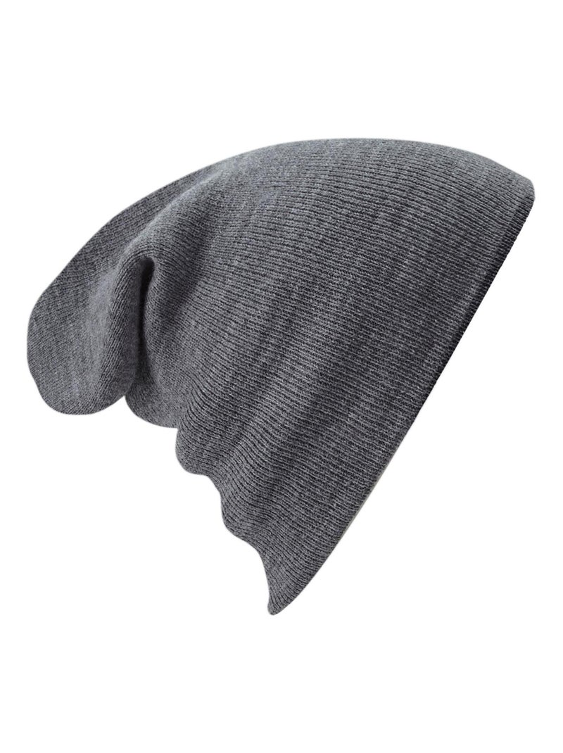 Beechfield - Bonnet Gris Noir - Kiabi