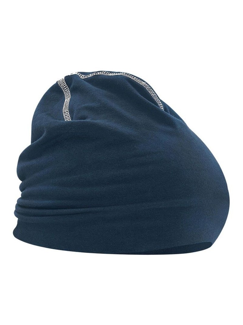 Beechfield - Bonnet HEMSEDAL Bleu Bleu marine Blanc - Kiabi