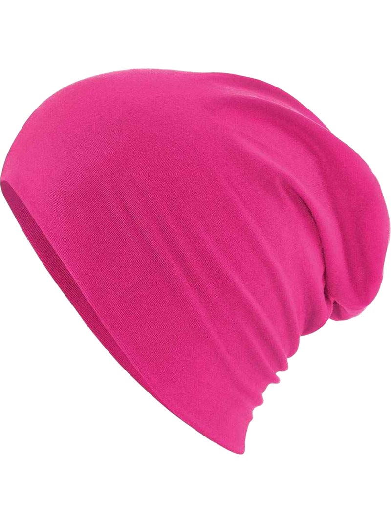 Beechfield - Bonnet HEMSEDAL SLOUCH Rose fushia - Kiabi