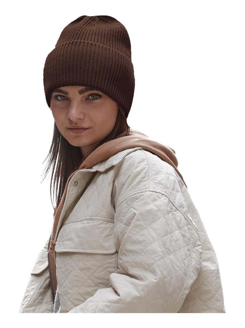 Beechfield - Bonnet Marron caramel - Kiabi
