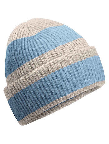 Beechfield - Bonnet motif/style blocs de couleurs