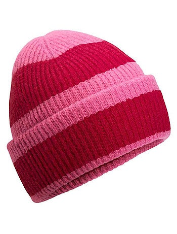 Beechfield - Bonnet motif/style blocs de couleurs