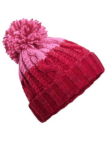 Beechfield - Bonnet motif/style Contrasté APRES