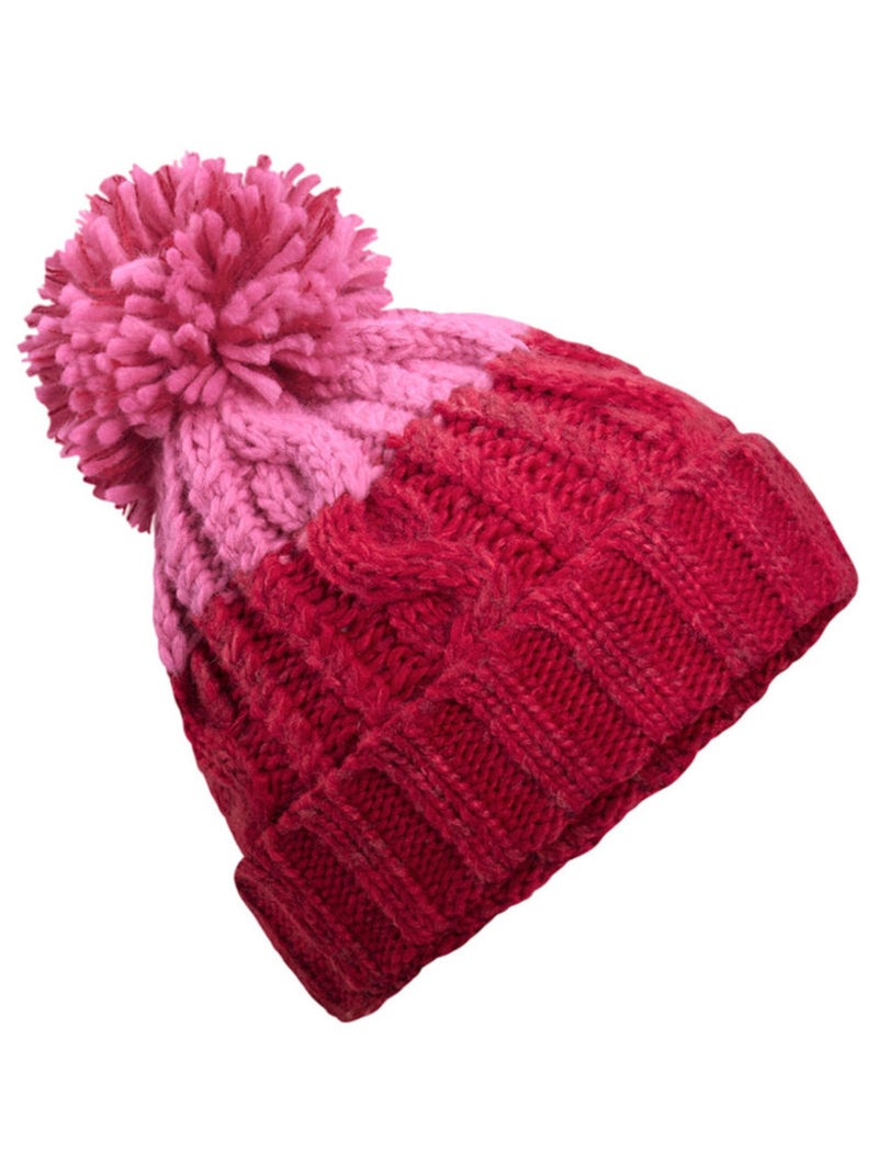 Beechfield - Bonnet motif/style Contrasté APRES Rouge - Kiabi