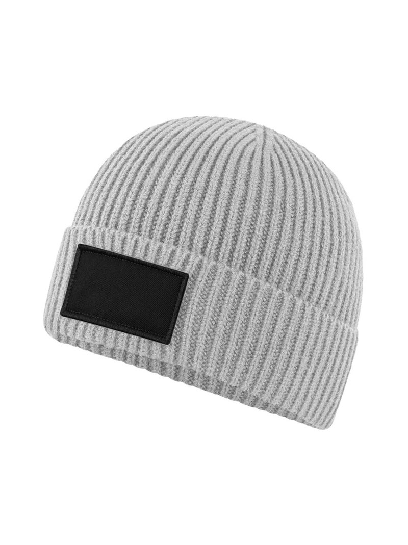 Beechfield - Bonnet motif/style Écusson FASHION Gris Noir - Kiabi