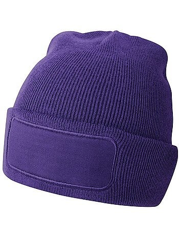 Beechfield - Bonnet motif/style écusson ORIGINAL