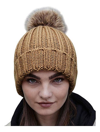 Beechfield - Bonnet motif/style Épais