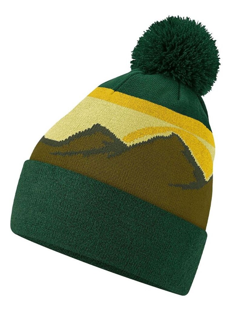 Beechfield - Bonnet motif/style montagne Jaune or - Kiabi