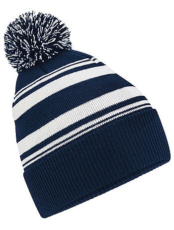 Beechfield - Bonnet motif/style rayé FAN