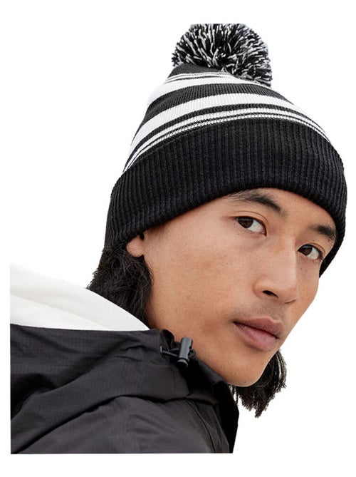 Beechfield - Bonnet motif/style rayé FAN - Kiabi