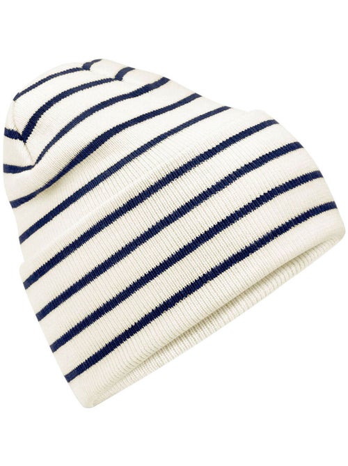 Beechfield - Bonnet motif/style rayé ORIGINAL - Kiabi