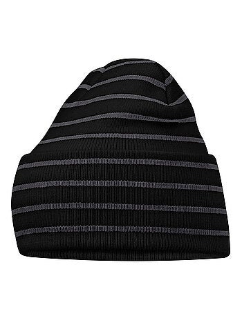 Beechfield - Bonnet motif/style rayé ORIGINAL