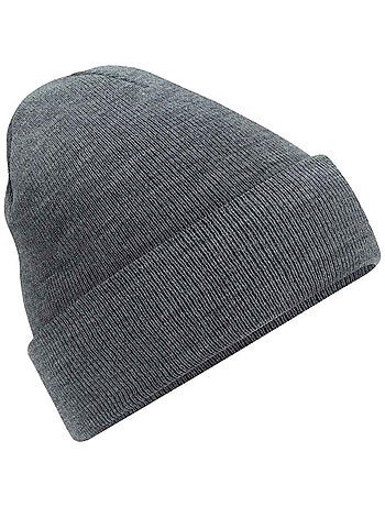 Beechfield - Bonnet motif/style uni ORIGINAL