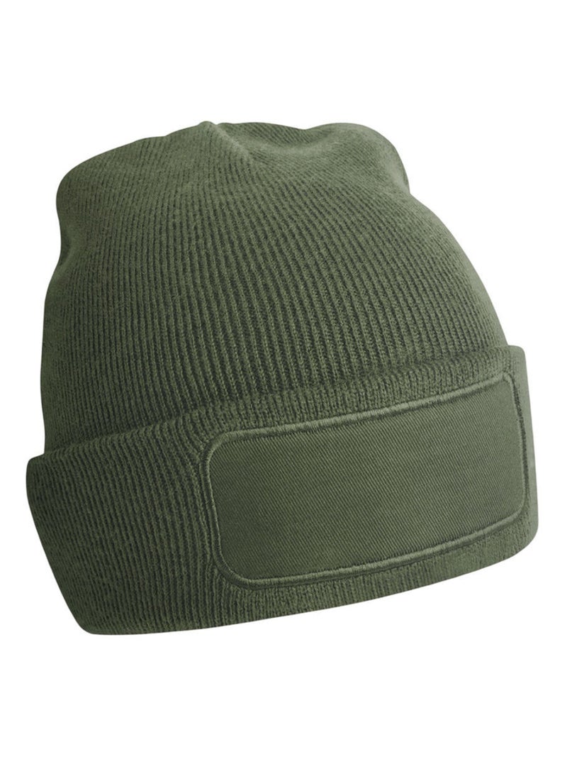 Beechfield - Bonnet motif/style uni PRINTERS Vert olive - Kiabi