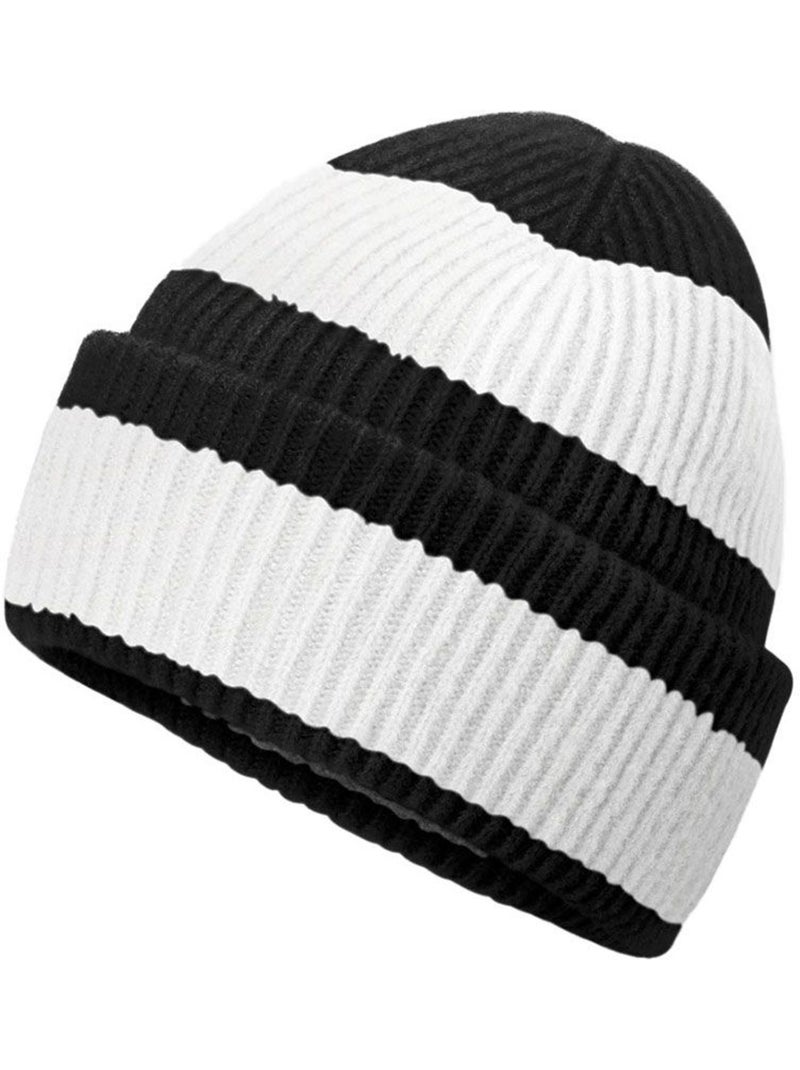 Beechfield - Bonnet Noir Blanc - Kiabi