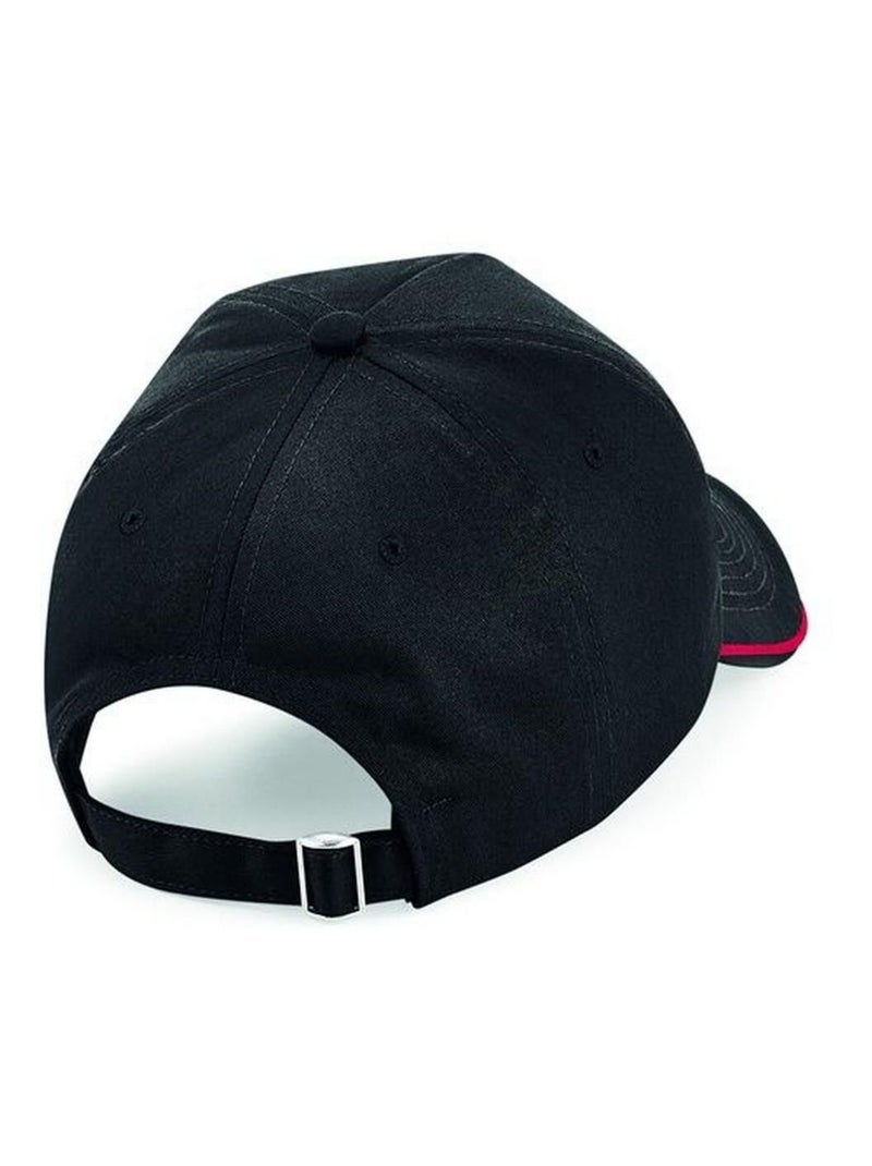Beechfield - Casquette AUTHENTIC Noir Rouge - Kiabi