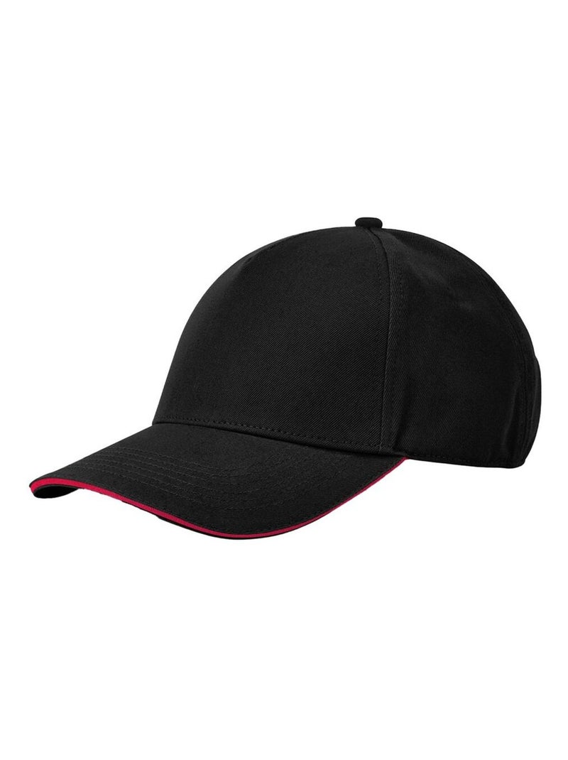 Beechfield - Casquette de baseball EARTHAWARE CLASSIC Noir Rouge - Kiabi