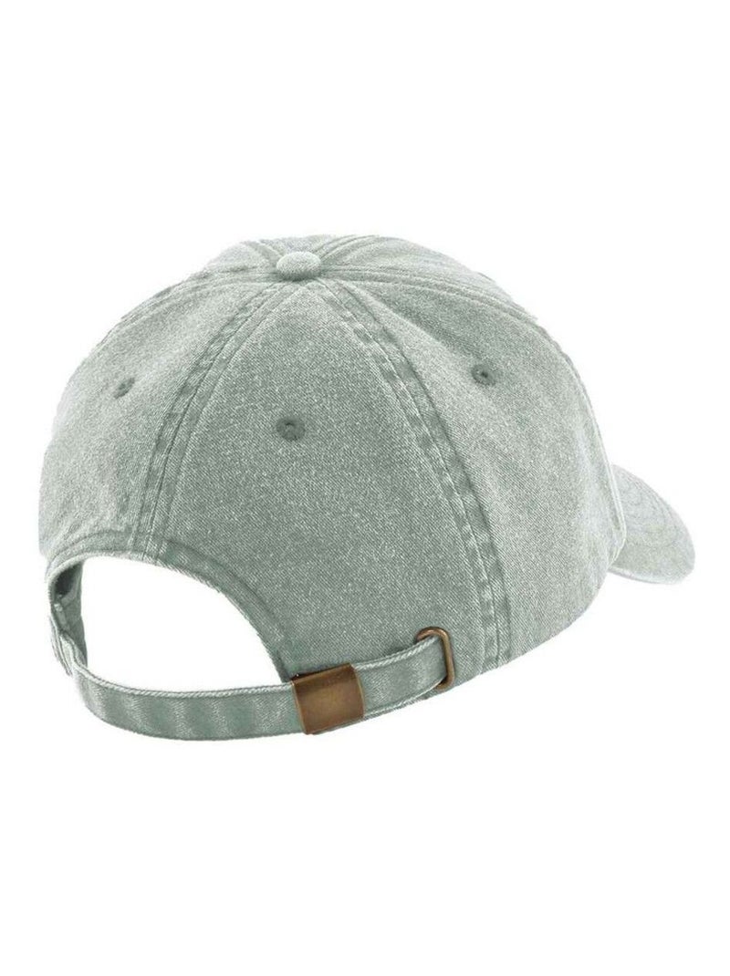 Beechfield - Casquette de baseball Gris Vert - Kiabi